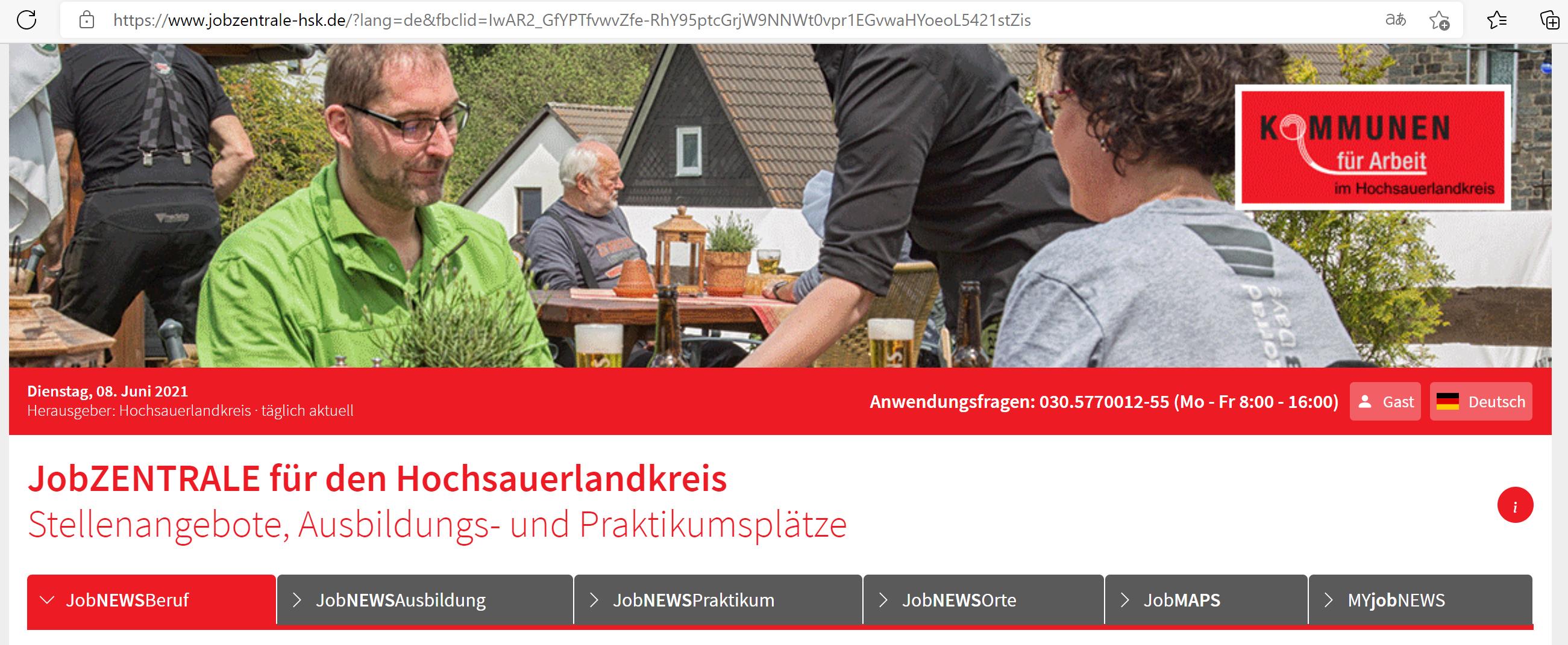 www.jobzentrale-hsk.de